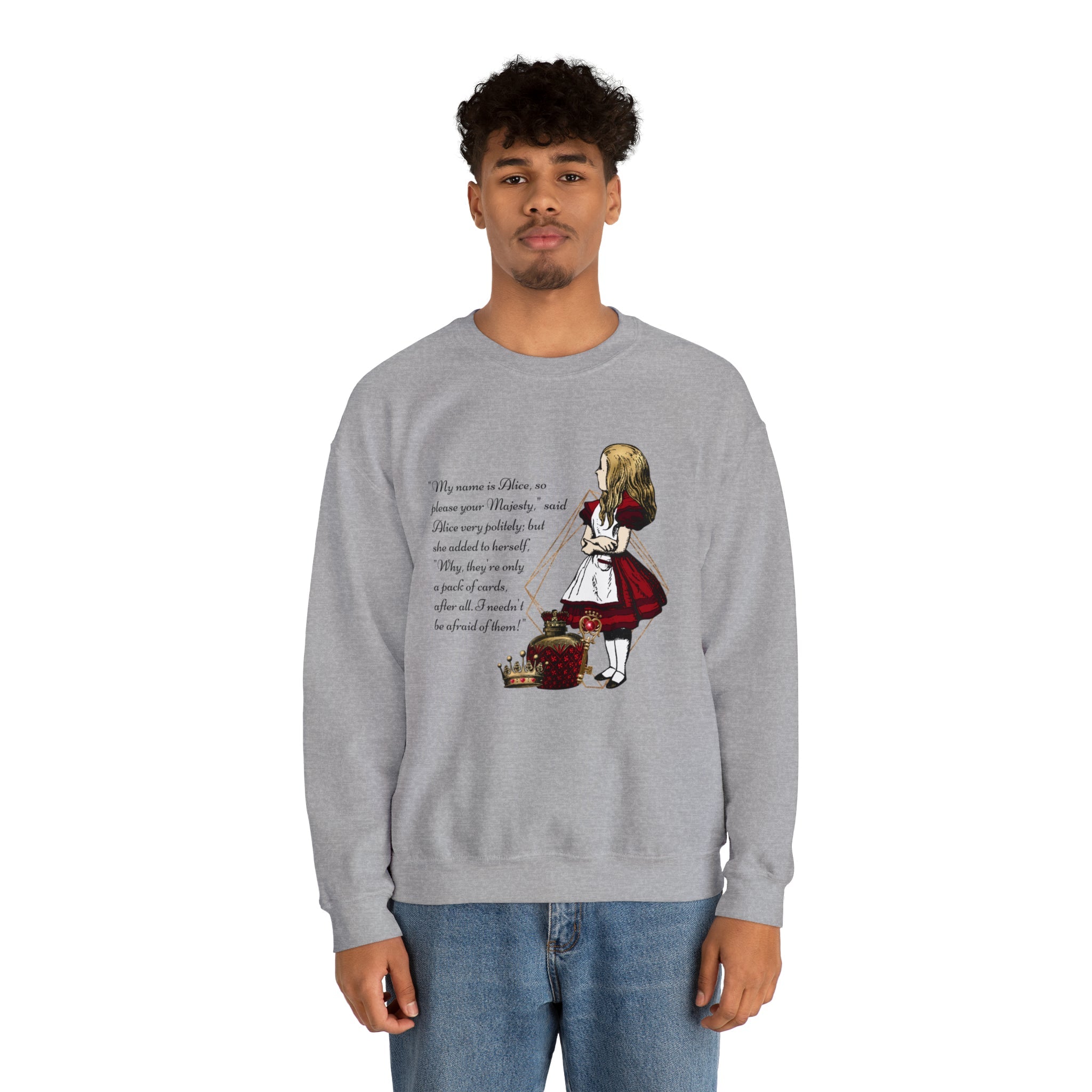 Alice’s Adventures in Wonderland Sweatshirt Red 3