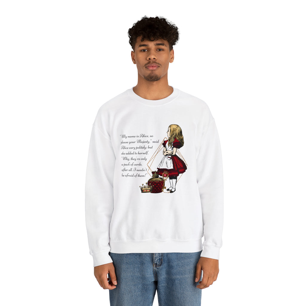 Alice’s Adventures in Wonderland Sweatshirt Red 3