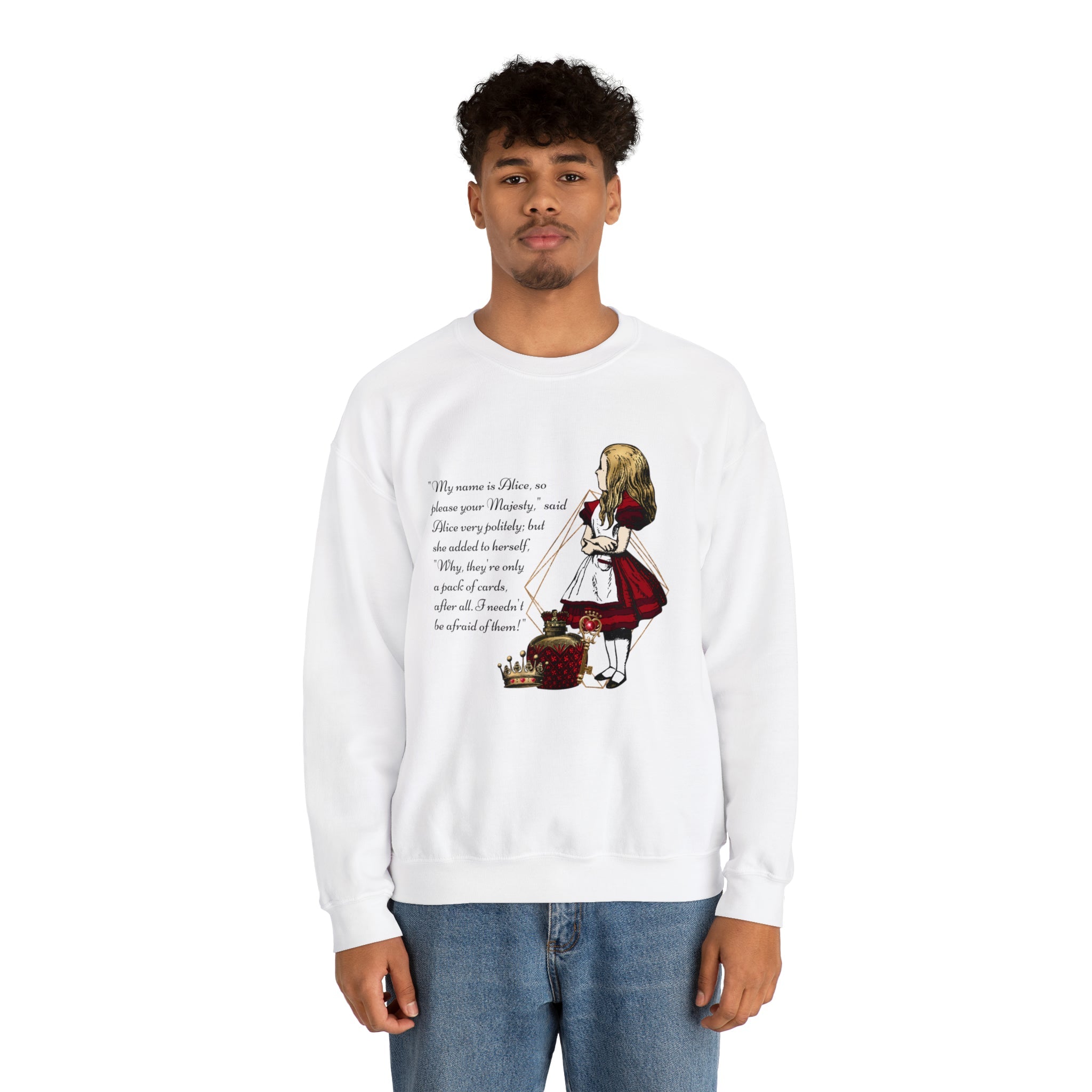 Alice’s Adventures in Wonderland Sweatshirt Red 3