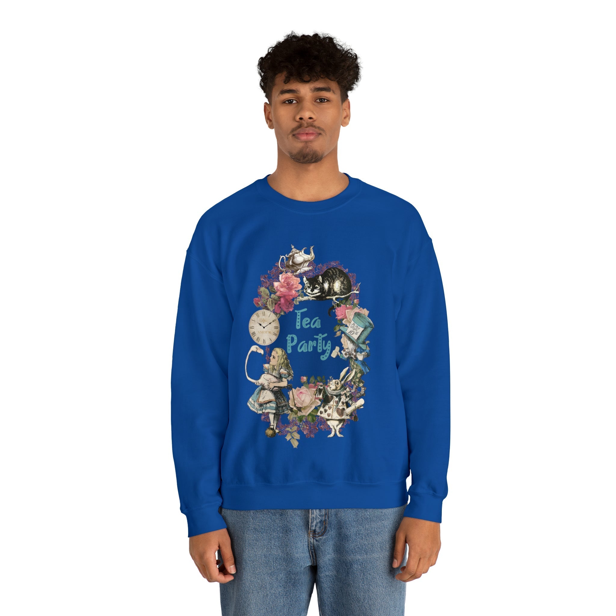 Alice’s Adventures in Wonderland Sweatshirt Vintage 1
