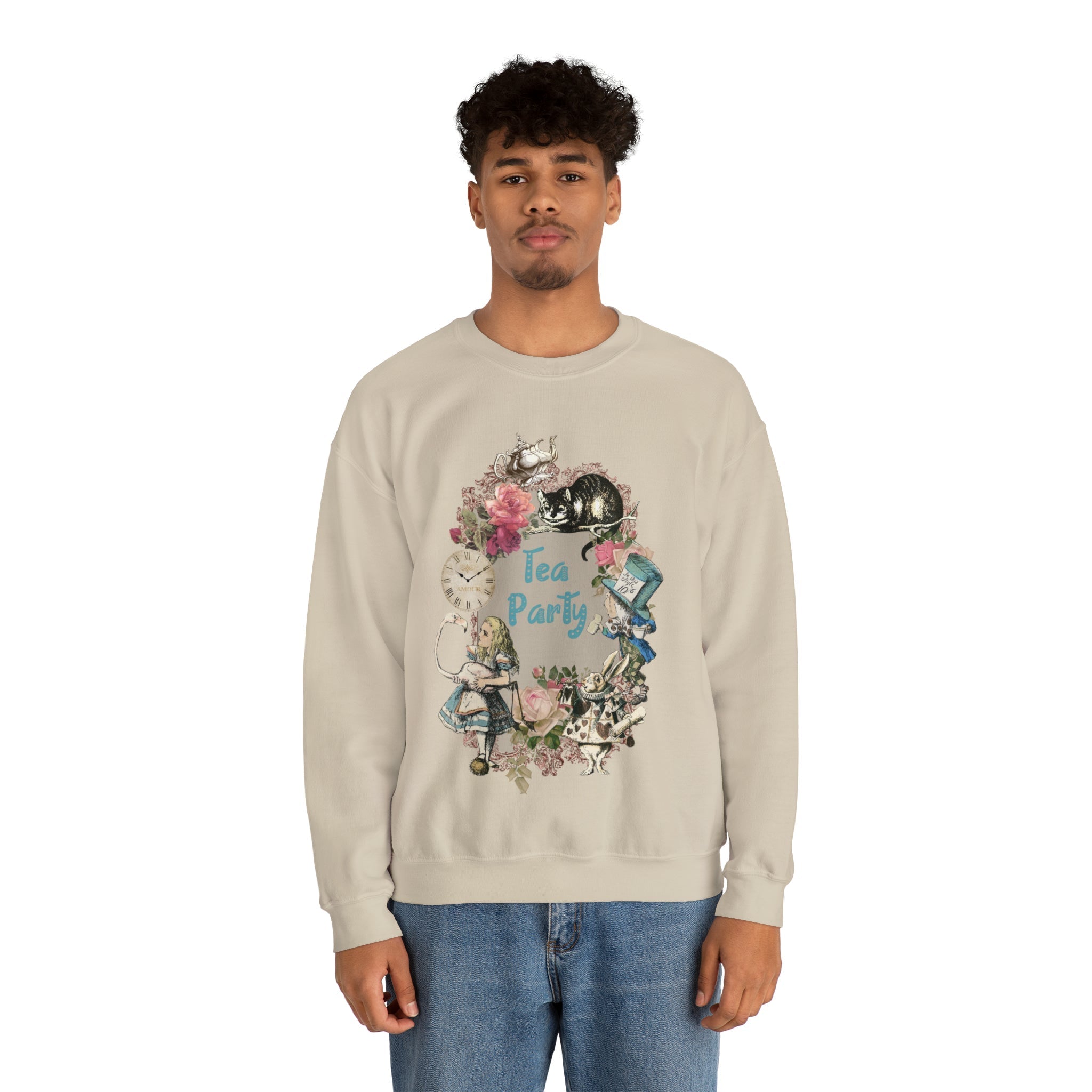 Alice’s Adventures in Wonderland Sweatshirt Vintage 1
