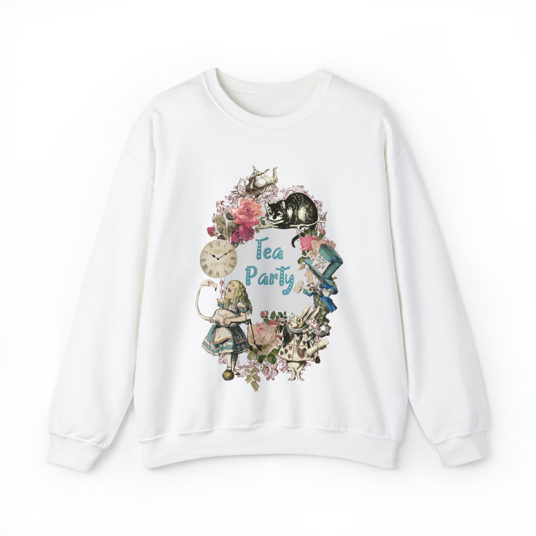Alice’s Adventures in Wonderland Sweatshirt Vintage 1
