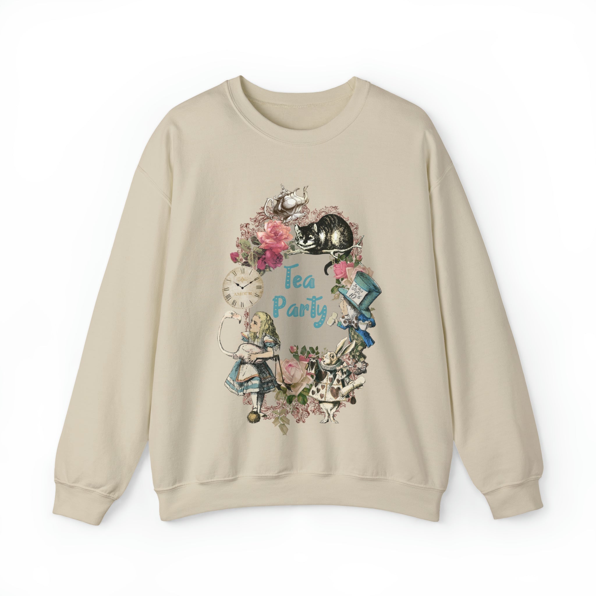 Alice’s Adventures in Wonderland Sweatshirt Vintage 1