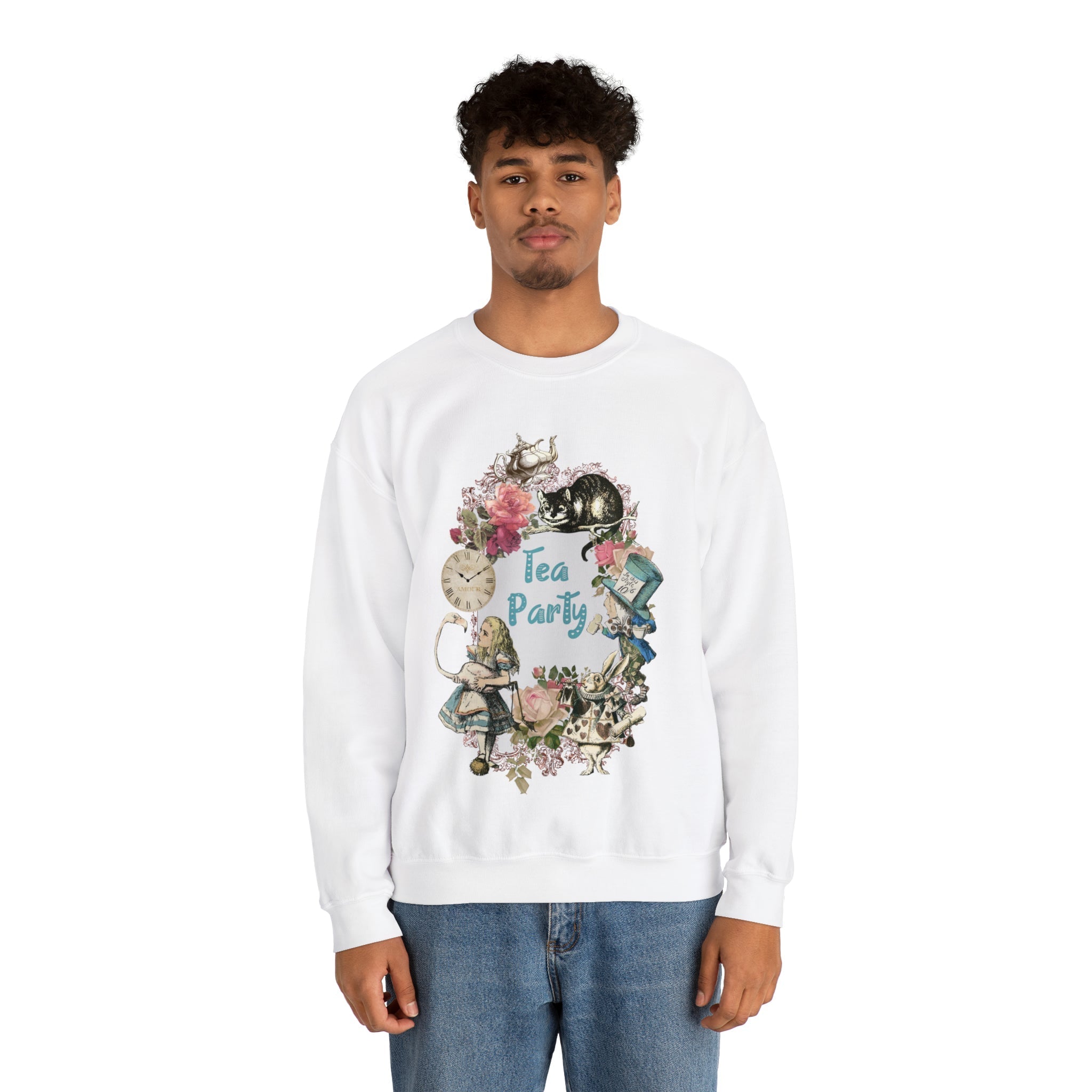 Alice’s Adventures in Wonderland Sweatshirt Vintage 1