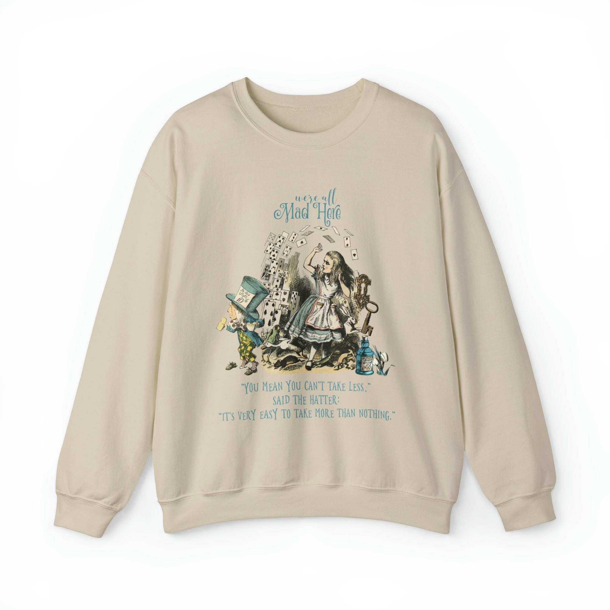 Alice’s Adventures in Wonderland Sweatshirt Vintage 2