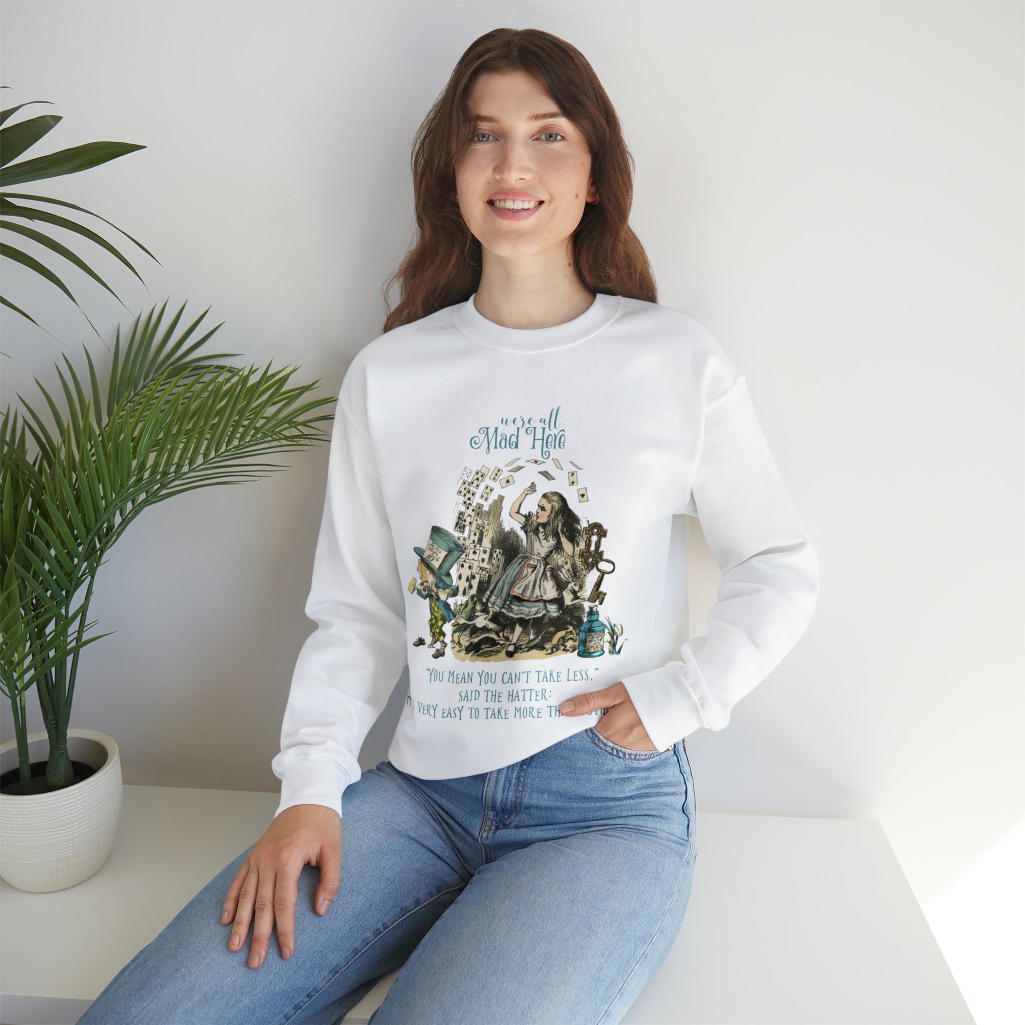 Alice’s Adventures in Wonderland Sweatshirt Vintage 2