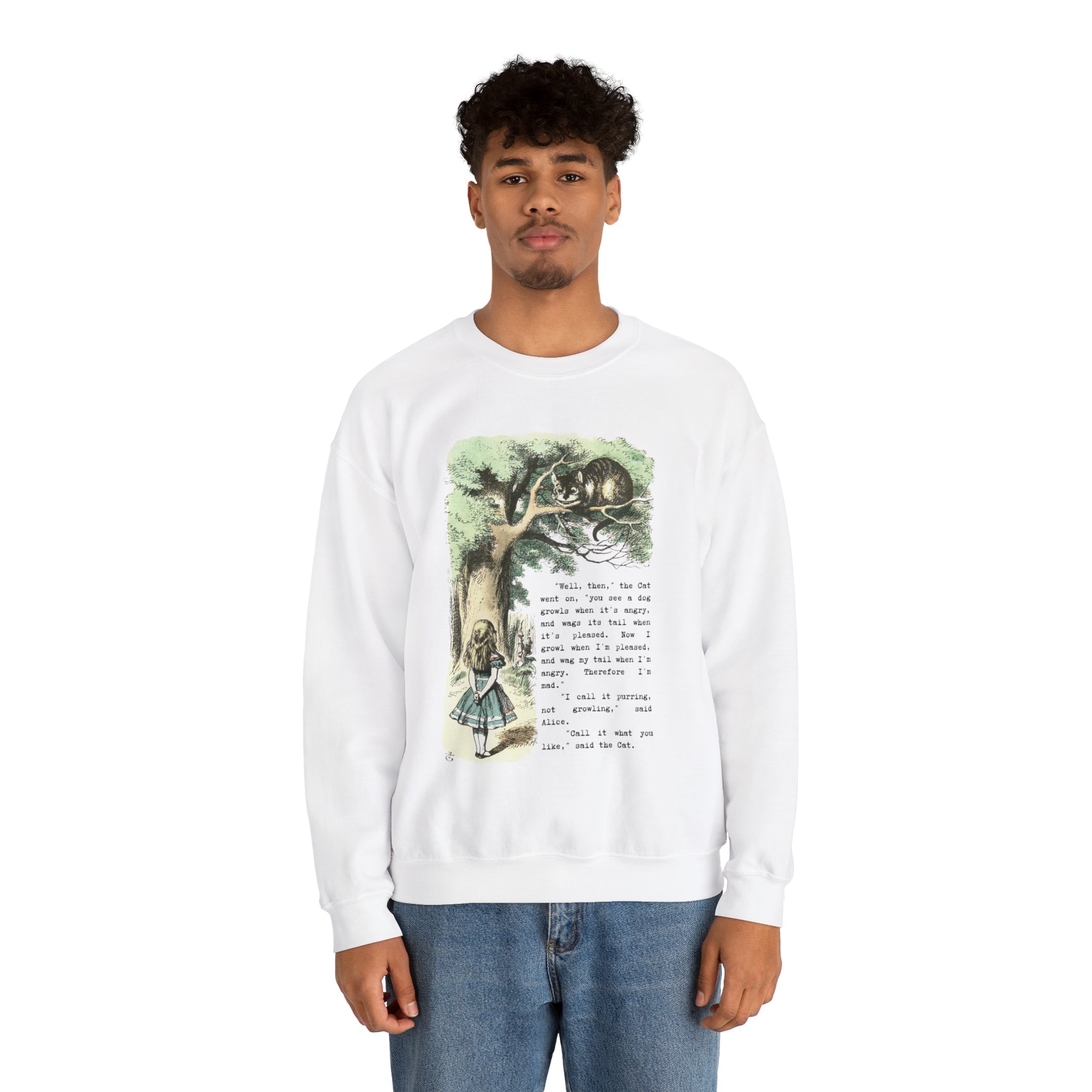 Alice’s Adventures in Wonderland Sweatshirt Vintage 4