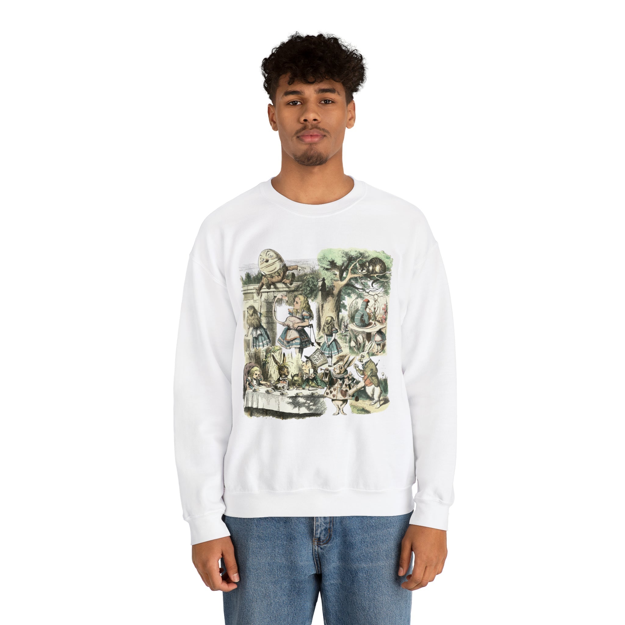Alice’s Adventures in Wonderland Sweatshirt Vintage 6