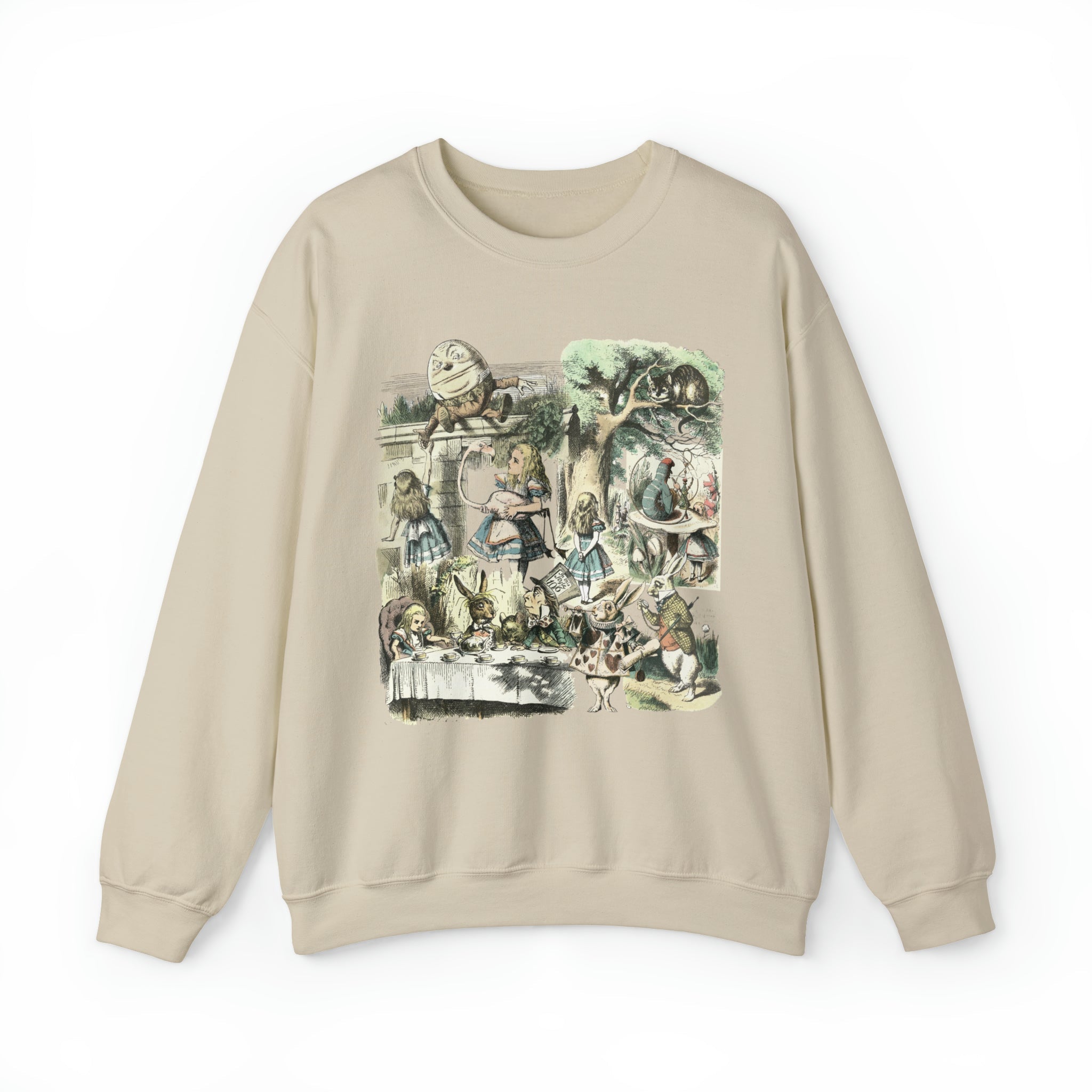 Alice’s Adventures in Wonderland Sweatshirt Vintage 6