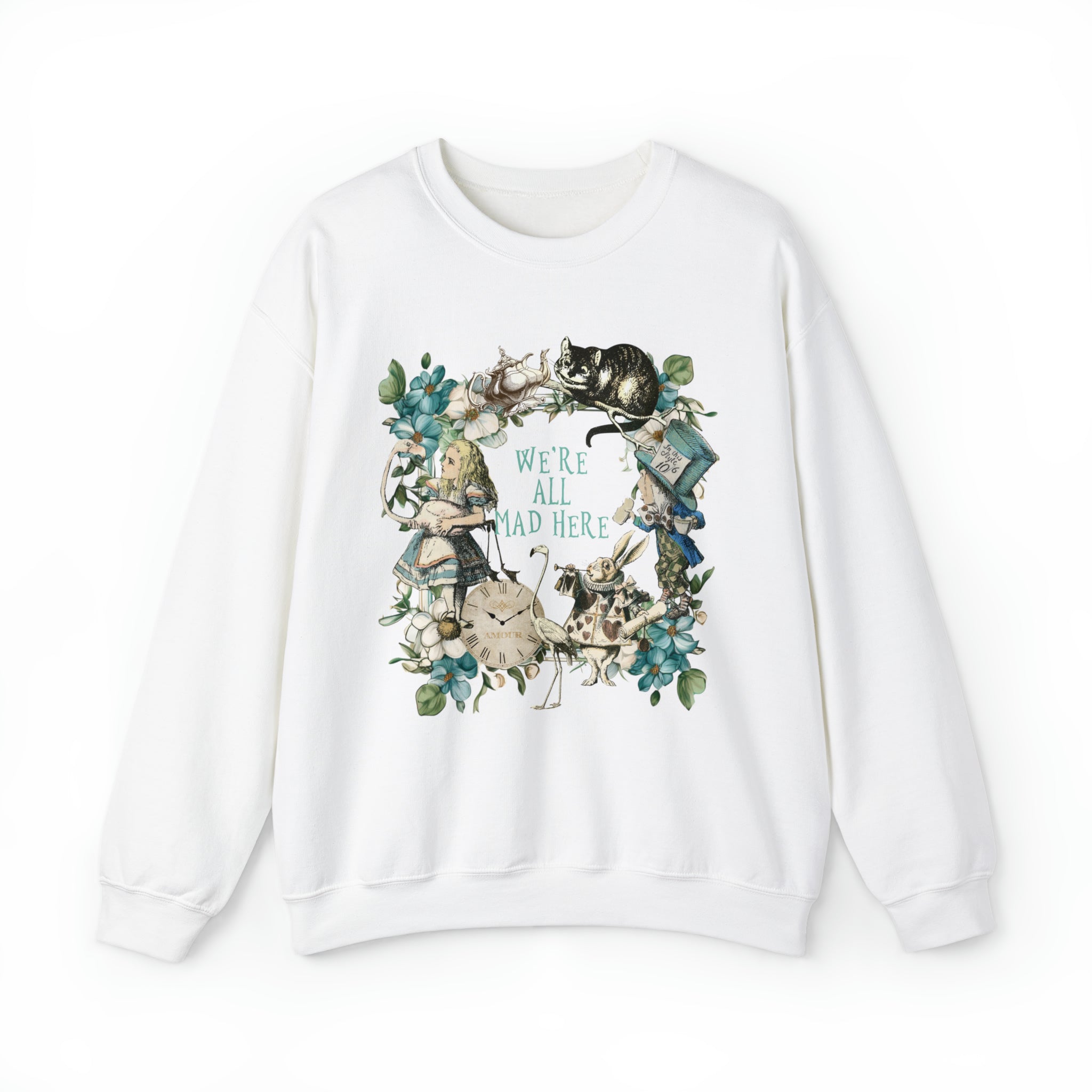 Alice’s Adventures in Wonderland Sweatshirt Vintage 8