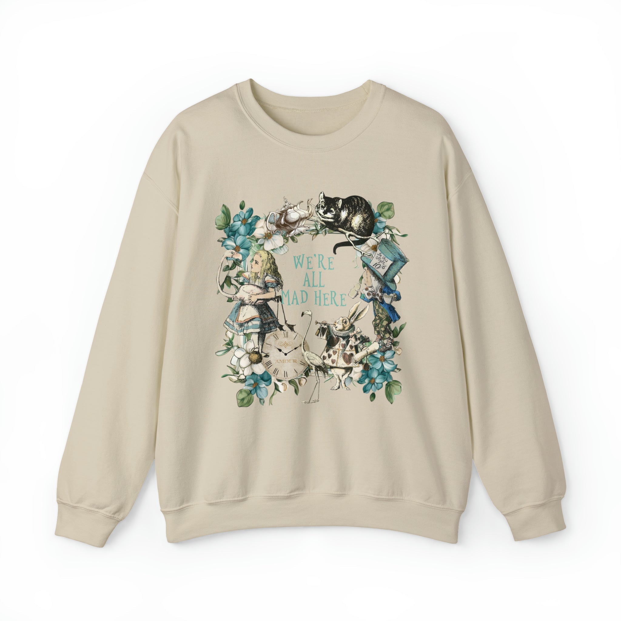 Alice’s Adventures in Wonderland Sweatshirt Vintage 8