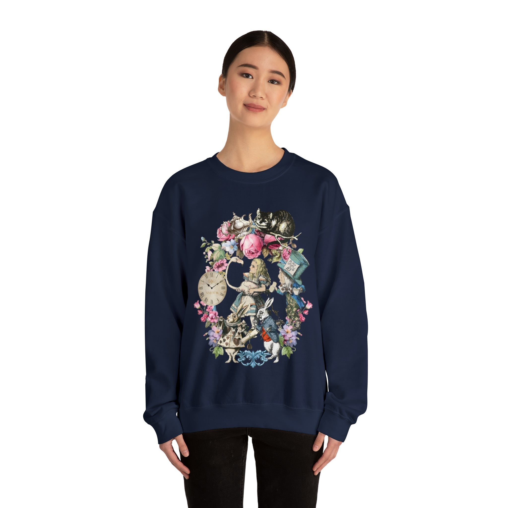 Alice’s Adventures in Wonderland Sweatshirt Vintage 9