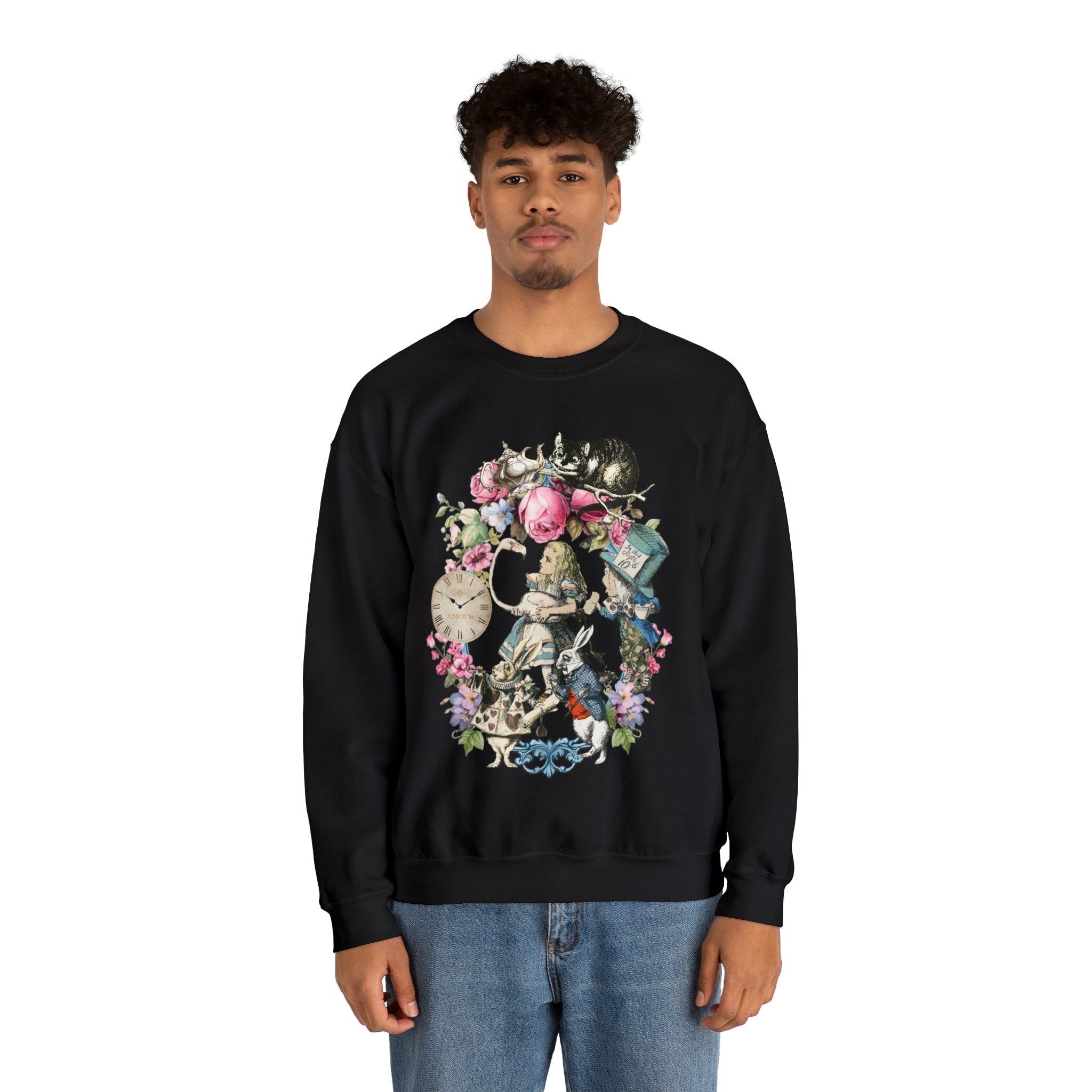 Alice’s Adventures in Wonderland Sweatshirt Vintage 9
