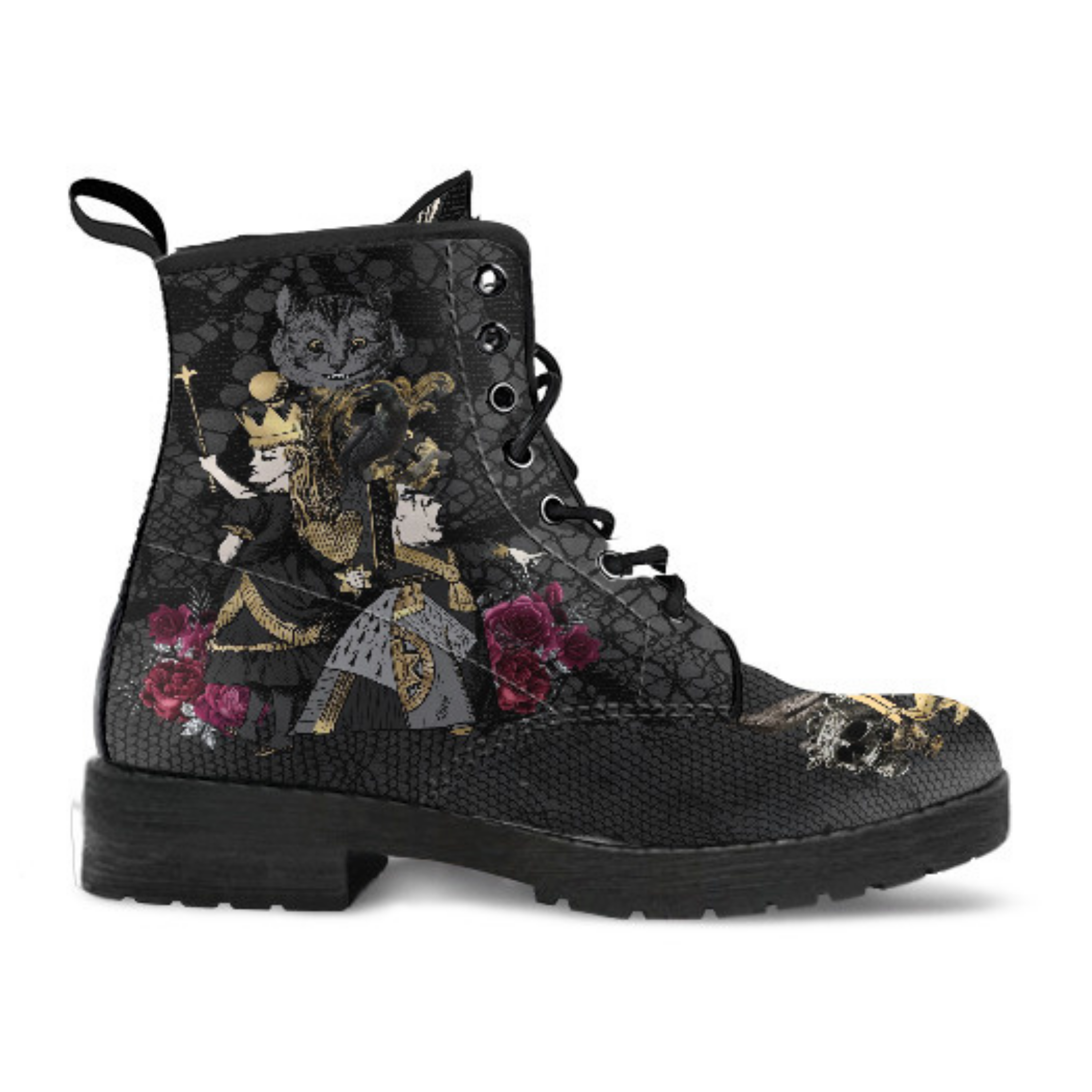 Combat Boots - Alice in Wonderland Gifts #101 Goth Series