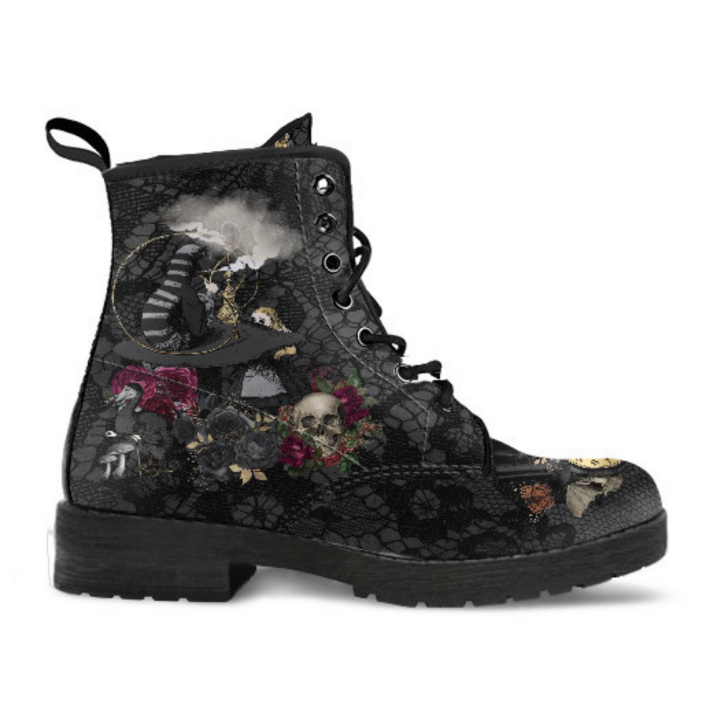 Combat Boots - Alice in Wonderland Gifts #101 Goth Series