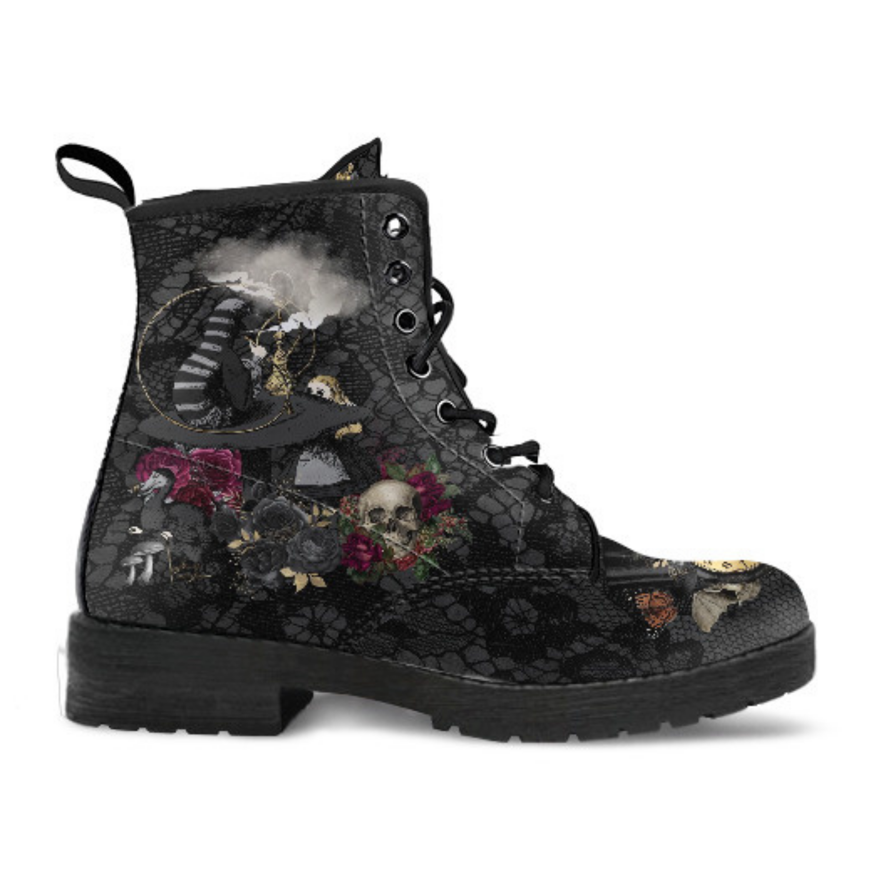Combat Boots - Alice in Wonderland Gifts #101 Goth Series