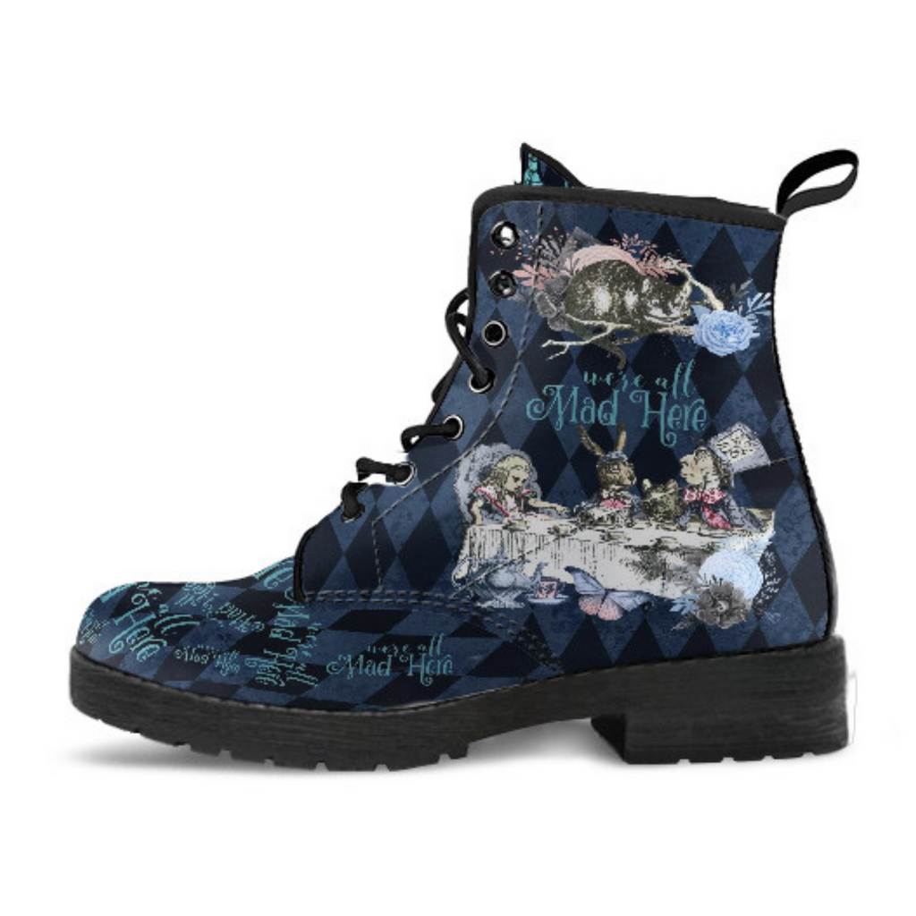 Combat Boots - Alice in Wonderland Gifts #102 Blue Series