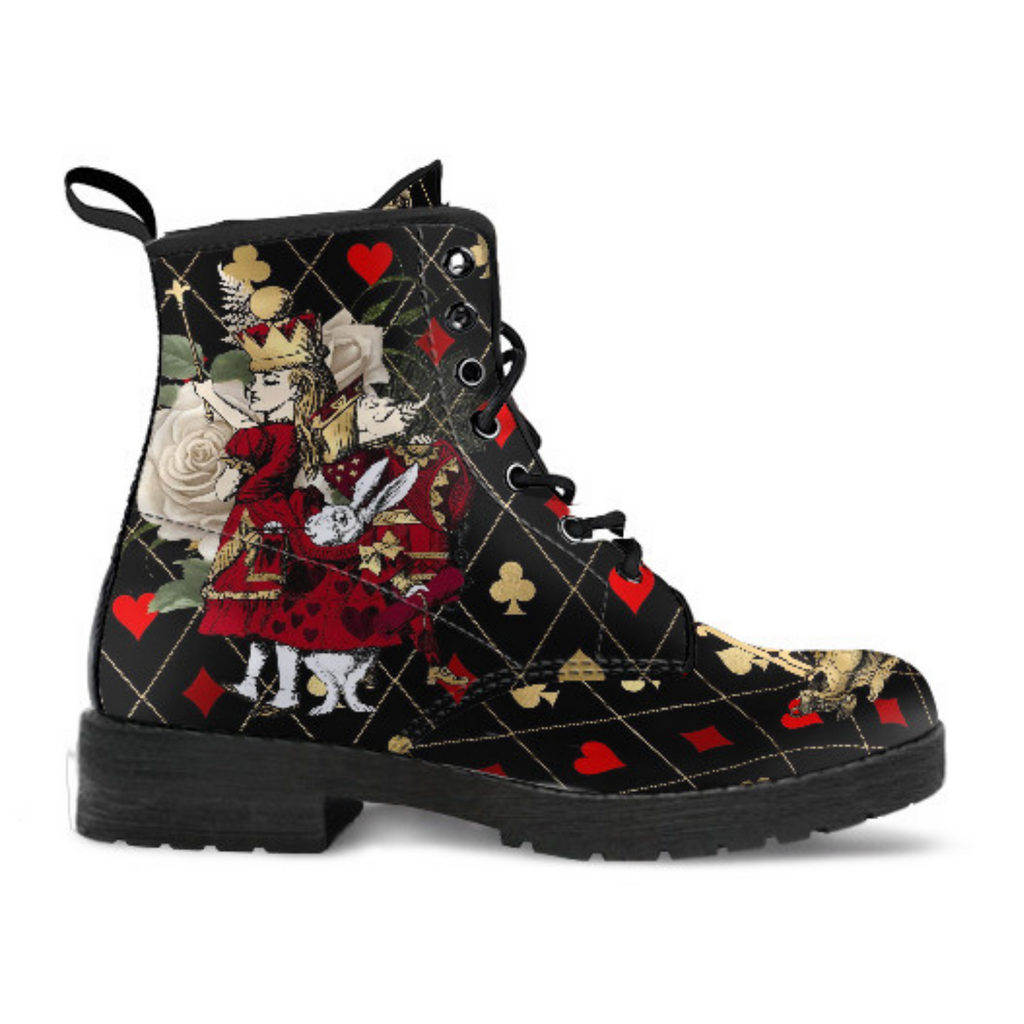 Combat Boots - Alice in Wonderland Gifts #32 Red Series