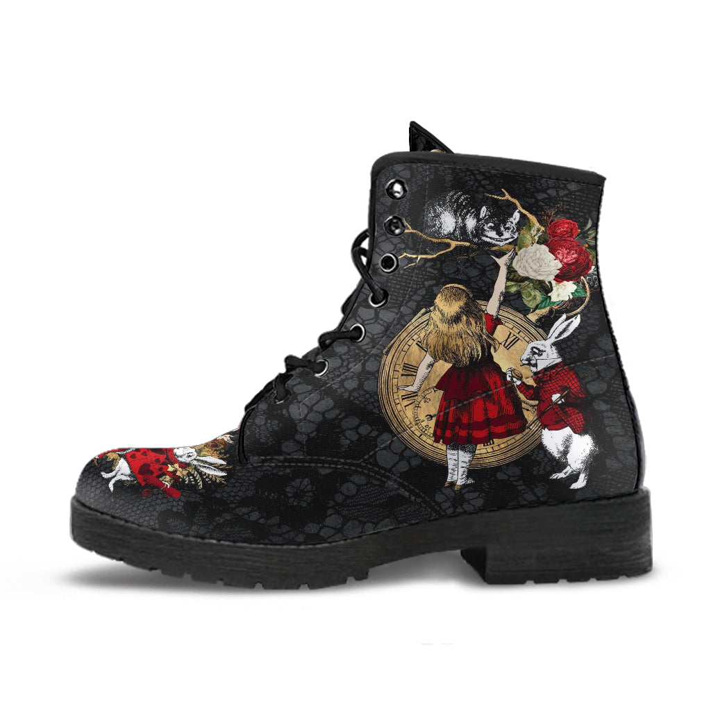 Combat Boots - Alice in Wonderland Gifts #34 Red Series