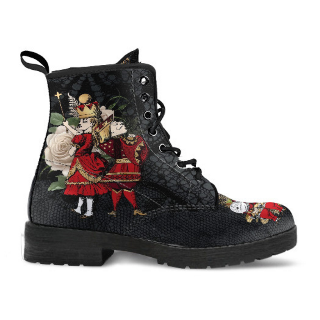 Combat Boots - Alice in Wonderland Gifts #34 Red Series