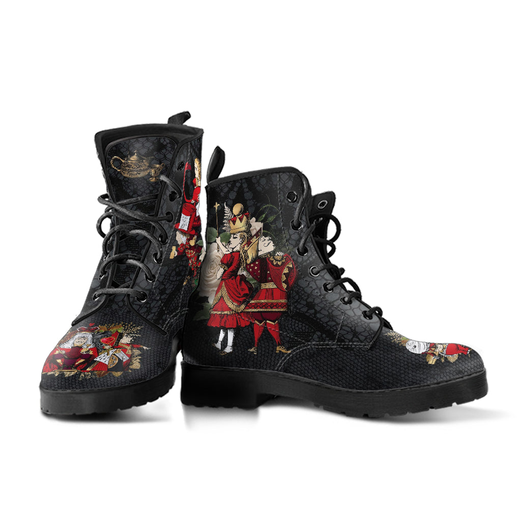Combat Boots - Alice in Wonderland Gifts #34 Red Series