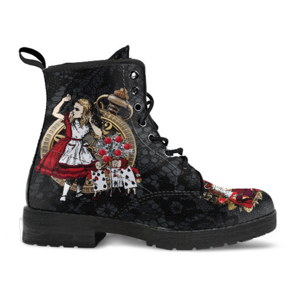 Combat Boots - Alice in Wonderland Gifts #34 Red Series