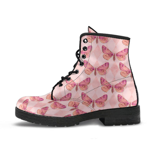 Combat Boots - Butterfly Shoes #110 Grunge Vintage Style