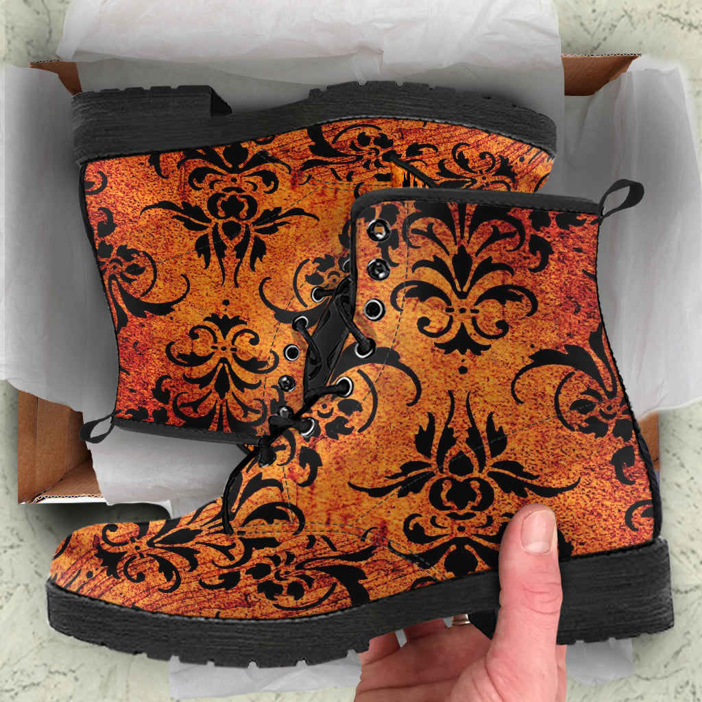 Combat Boots - Grunge Vintage #101 | Unisex Adult Shoes