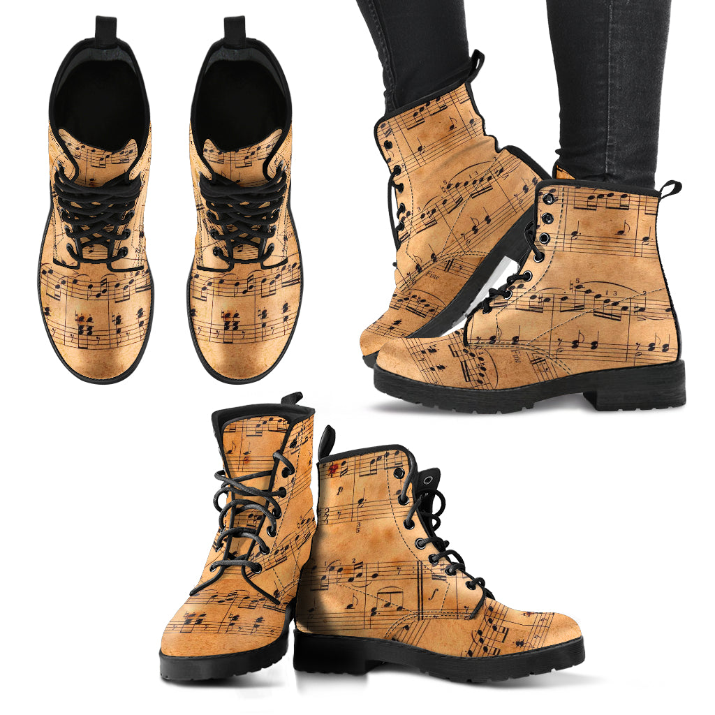 Combat Boots - Grunge Vintage Style Musician #101 | Unisex