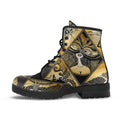 Combat Boots - Masquerade Mask | Boho Shoes Custom Shoes