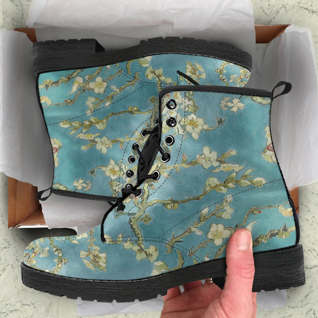 Combat Boots - Vintage Art | Vincent van Gogh: Almond