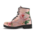Combat Boots - Vintage Style Flowers #101N | Boho Bride