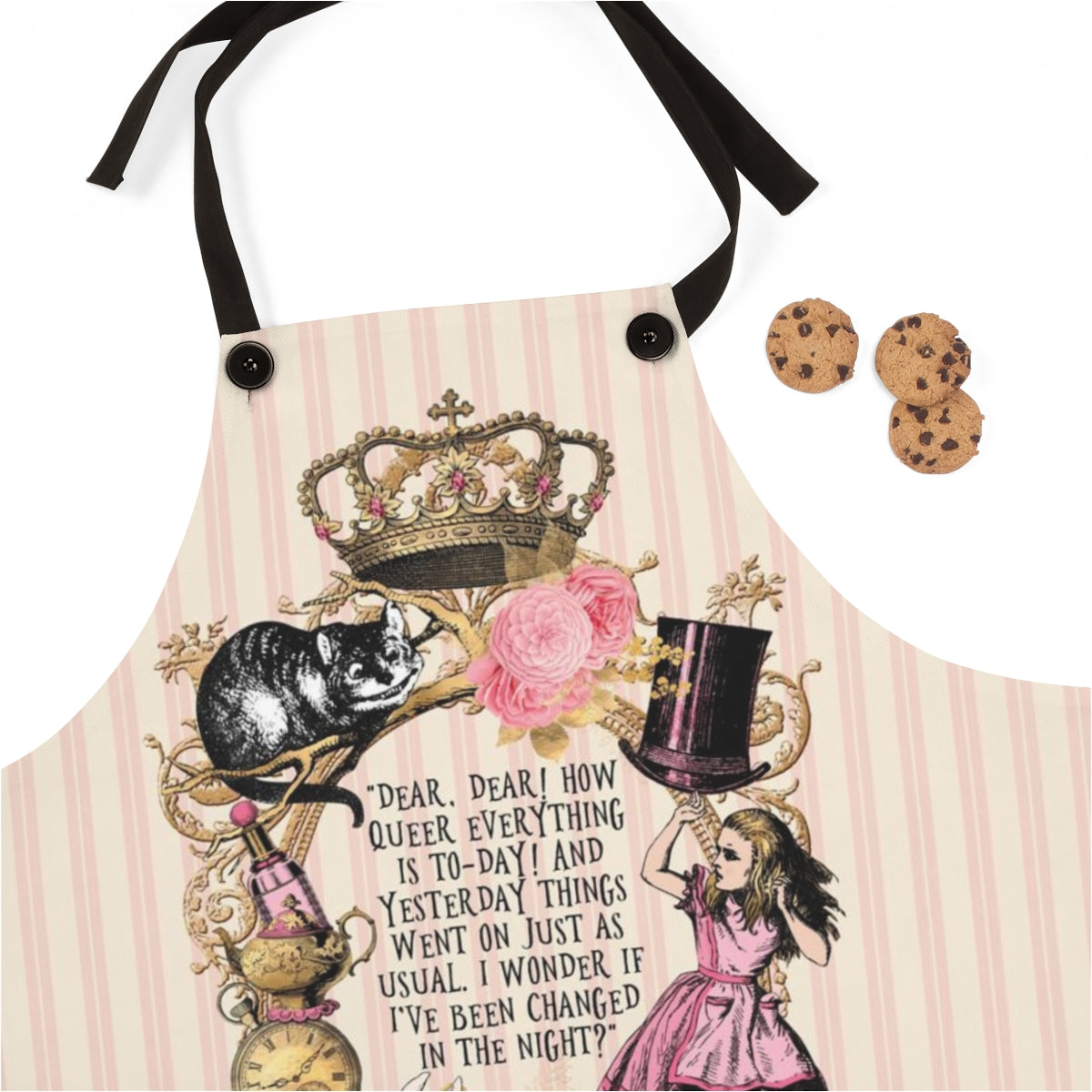Custom Apron - Alice in Wonderland Gifts #101 Pink Series