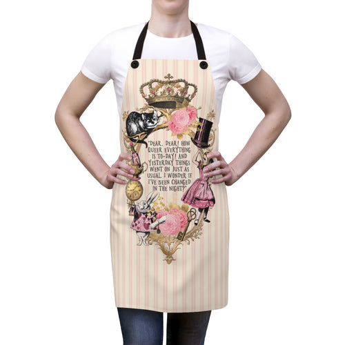 Custom Apron - Alice in Wonderland Gifts #101 Pink Series
