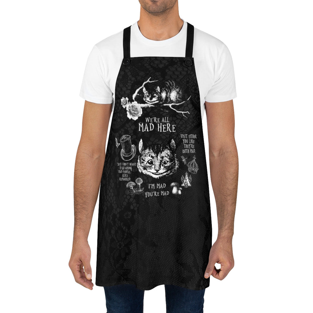 Custom Apron - Alice in Wonderland Gifts #102 Black