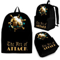 Custom Backpack - Chess Set Design #107 The Art of Attack