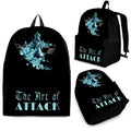 Custom Backpack - Chess Set Design #108 The Art of Attack