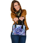 Custom Shoulder Bag - Beautiful Purple Roses | Custom Bag