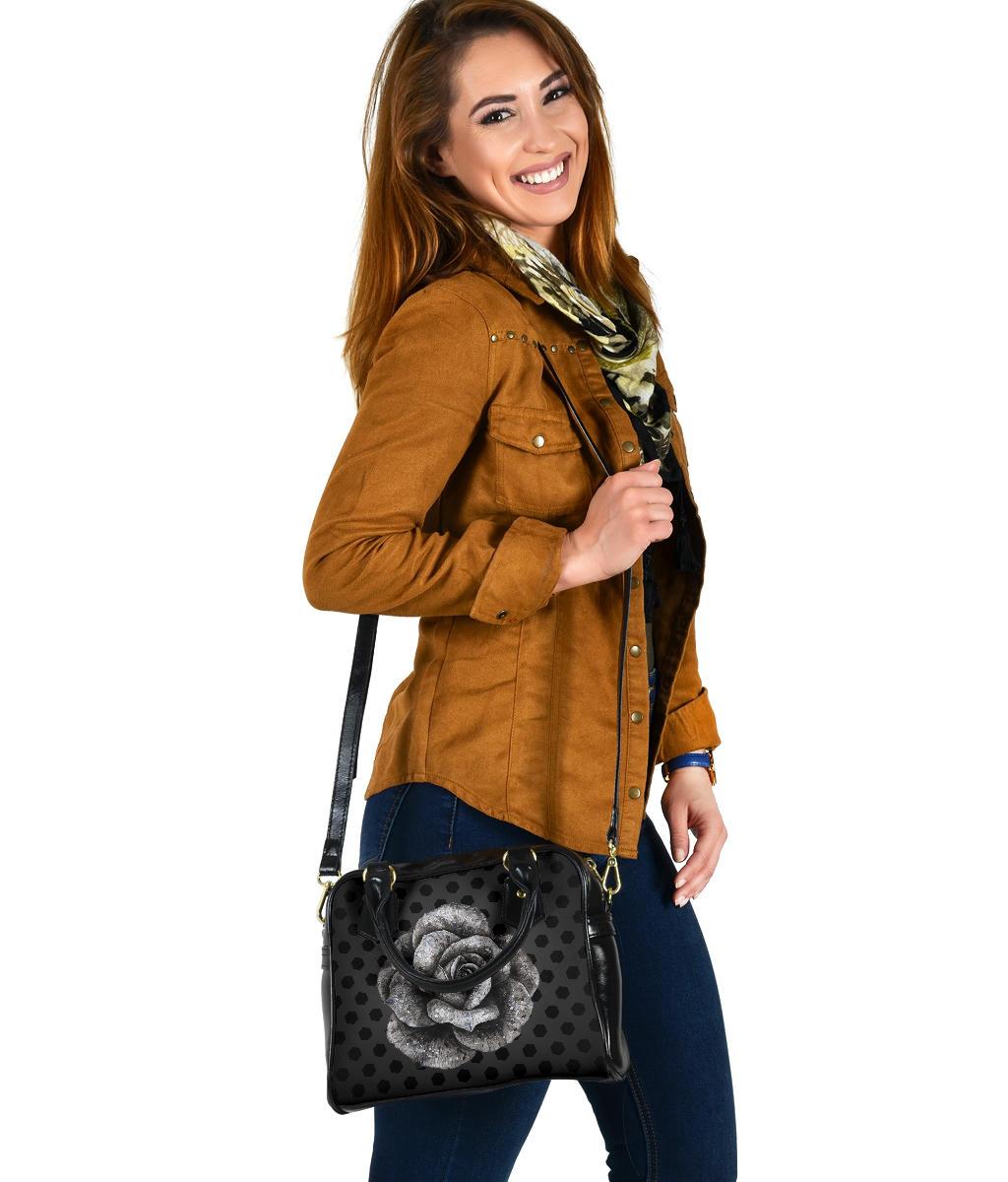 Custom Shoulder Bag - Classic Roses | Custom Bag Vegan