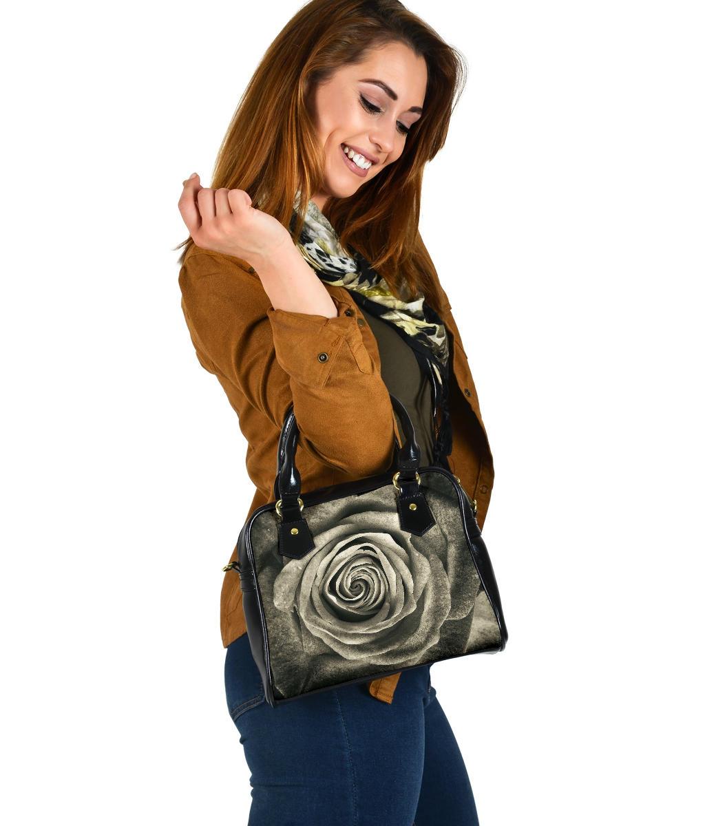Custom Shoulder Bag - Vintage Roses | Custom Bag Vegan