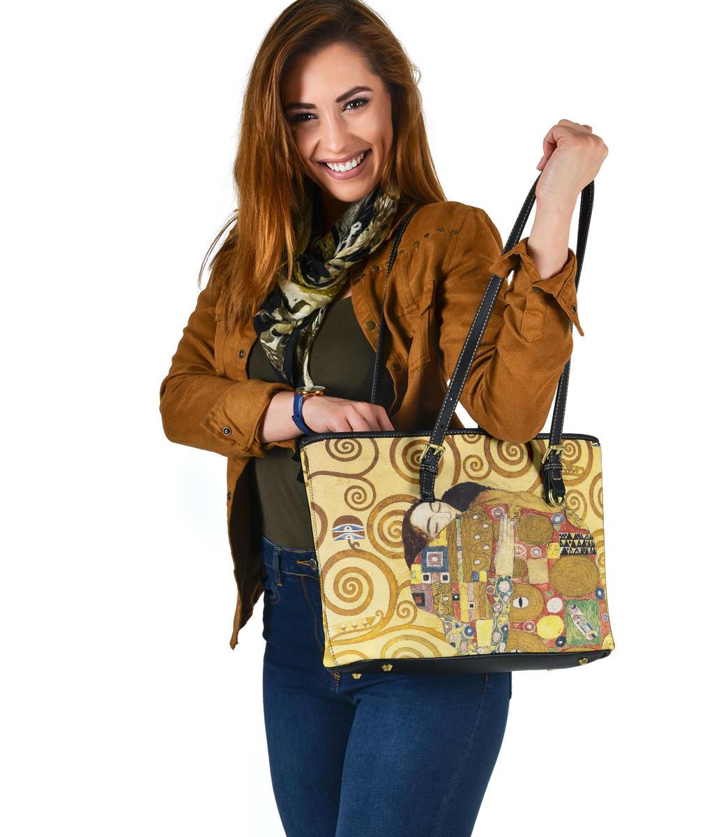 Custom Tote Bag (Vegan Leather) - Vintage Art | Gustav