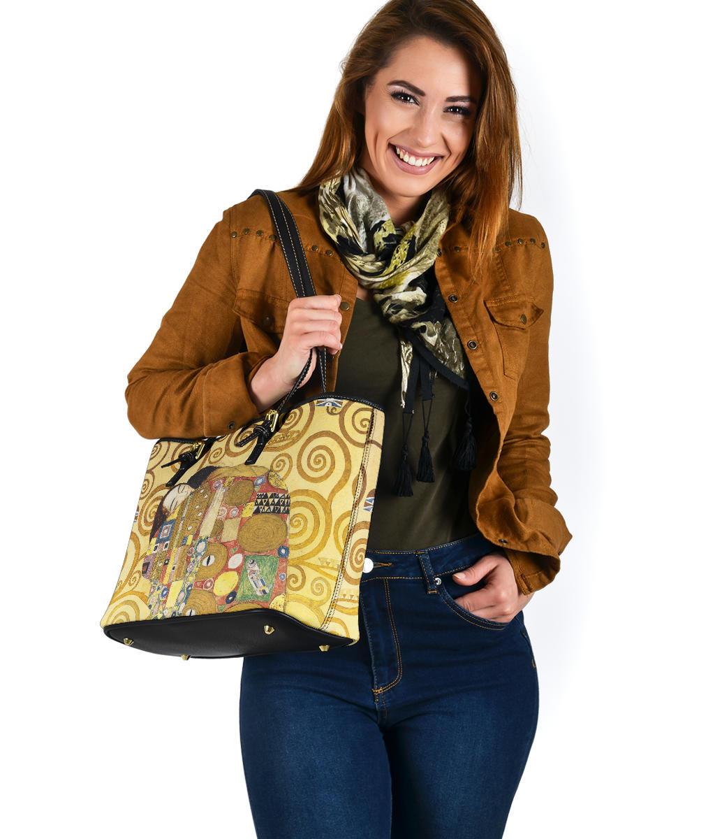 Custom Tote Bag (Vegan Leather) - Vintage Art | Gustav