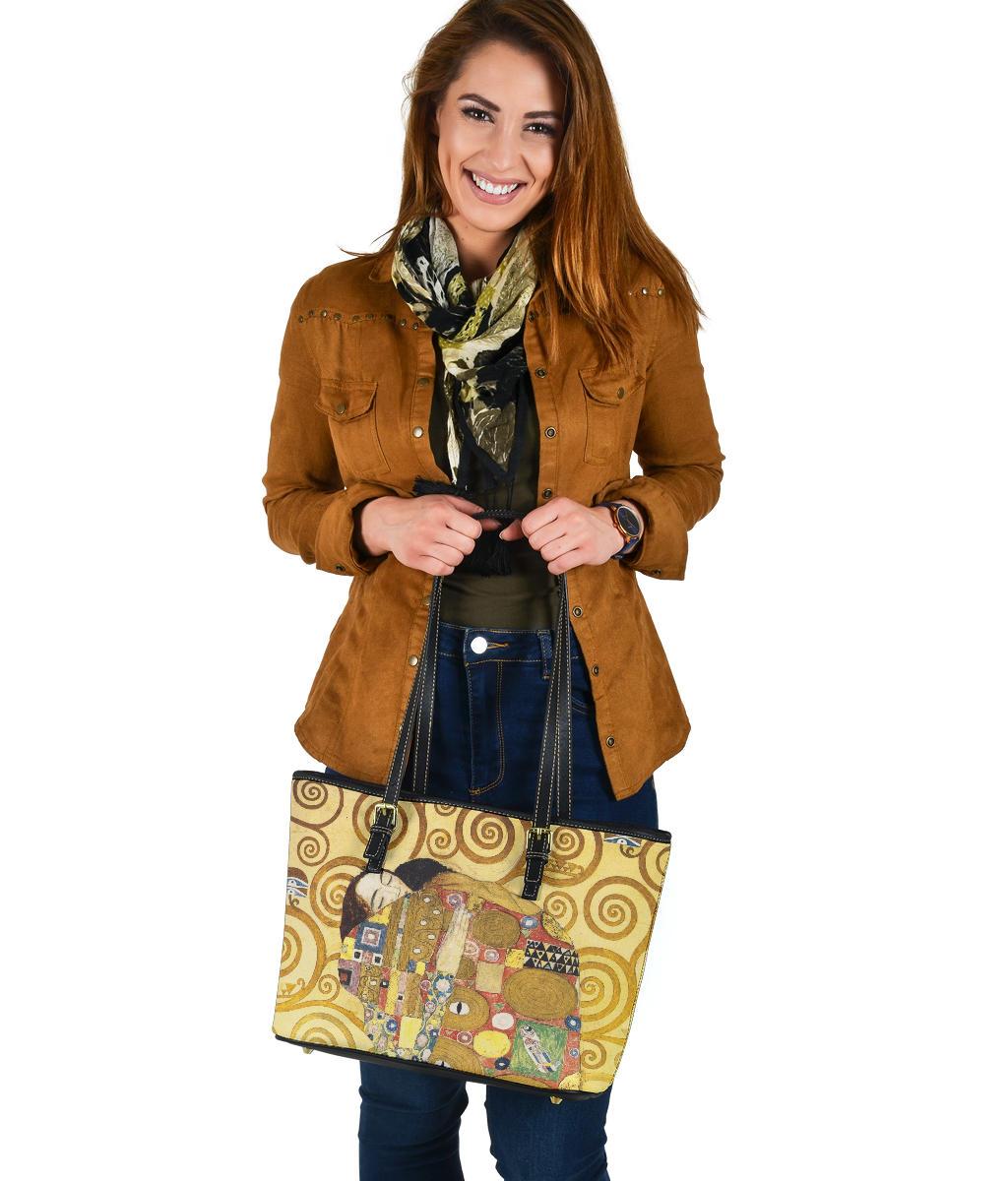 Custom Tote Bag (Vegan Leather) - Vintage Art | Gustav