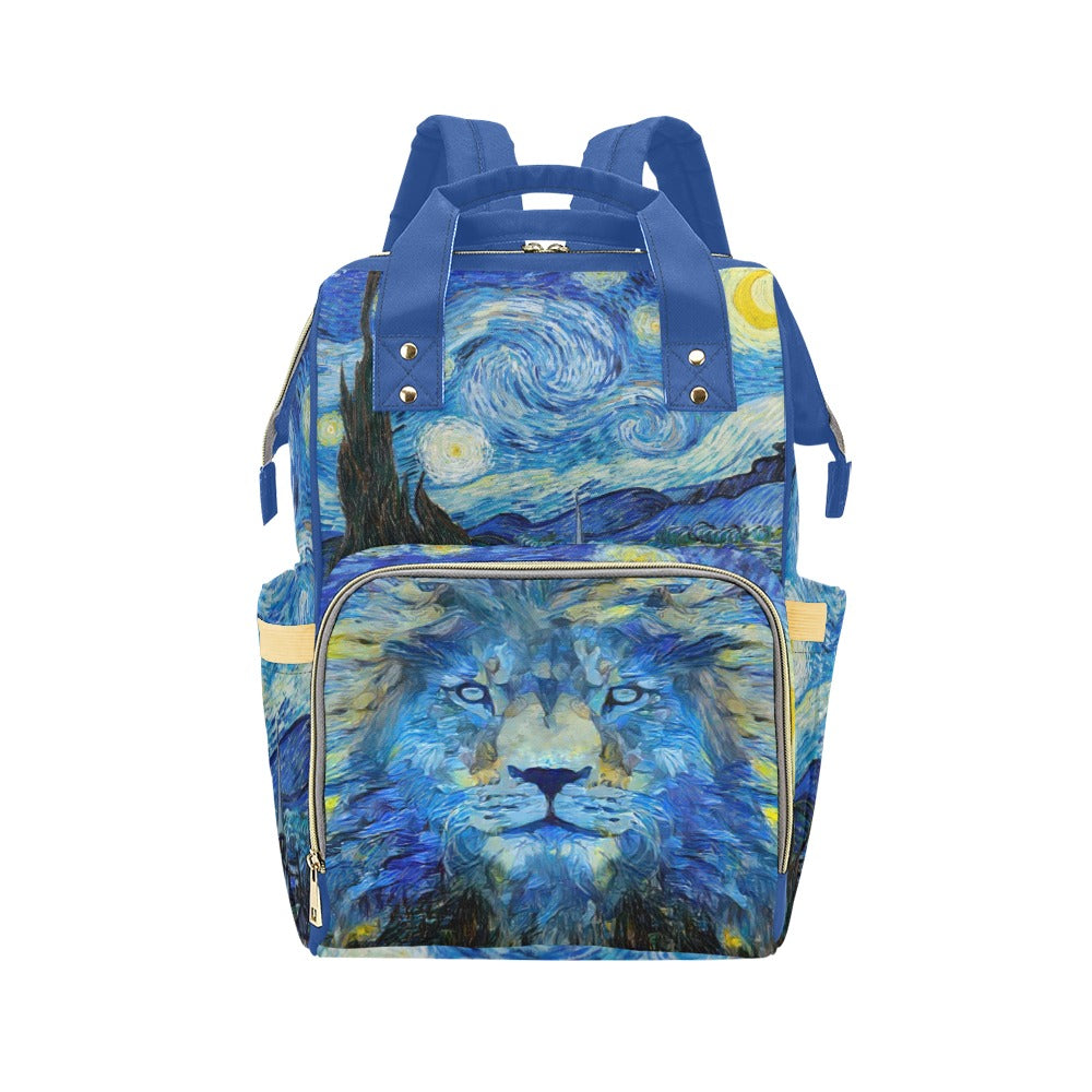 Diaper Bag - Vintage Art with Lion | Vincent van Gogh: