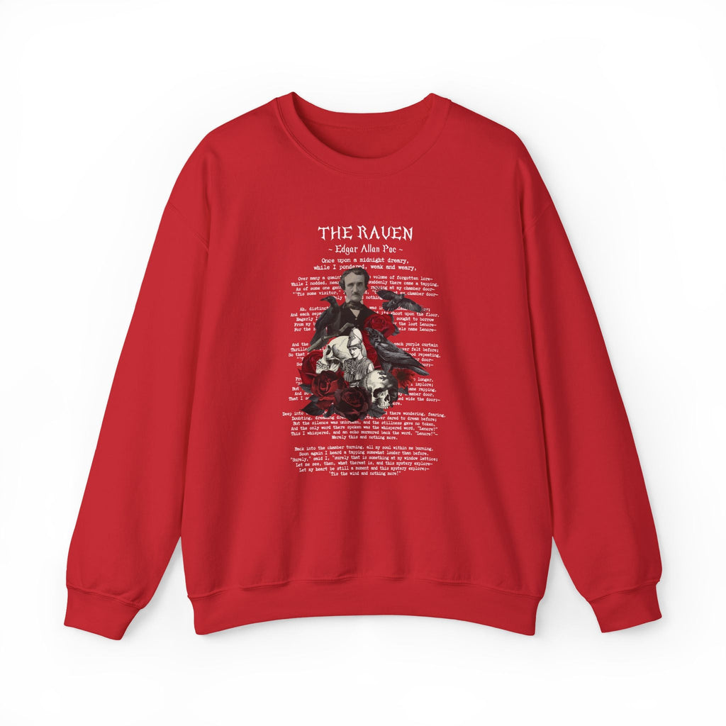 Edgar Allan Poe 6 The Raven Nevermore Literary Sweatshirt