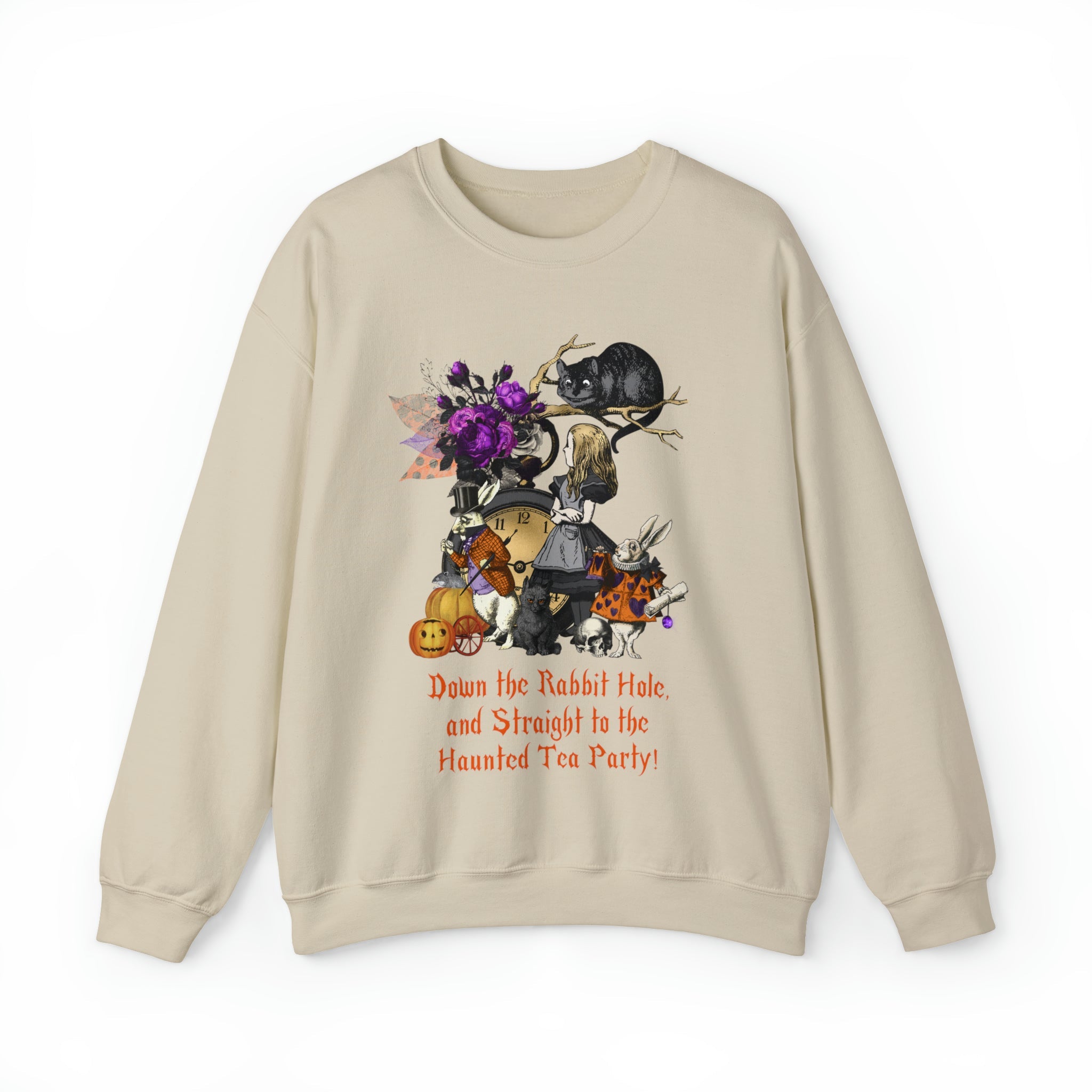 Halloween Sweatshirt Alice in Wonderland Halloween 2