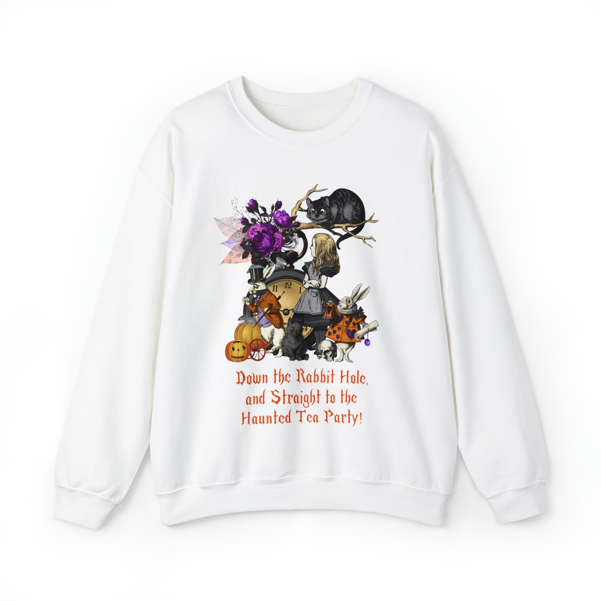 Halloween Sweatshirt Alice in Wonderland Halloween 2