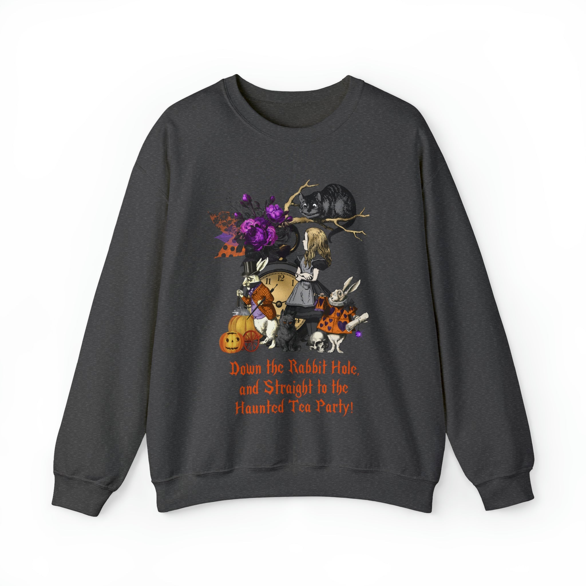 Halloween Sweatshirt Alice in Wonderland Halloween 2