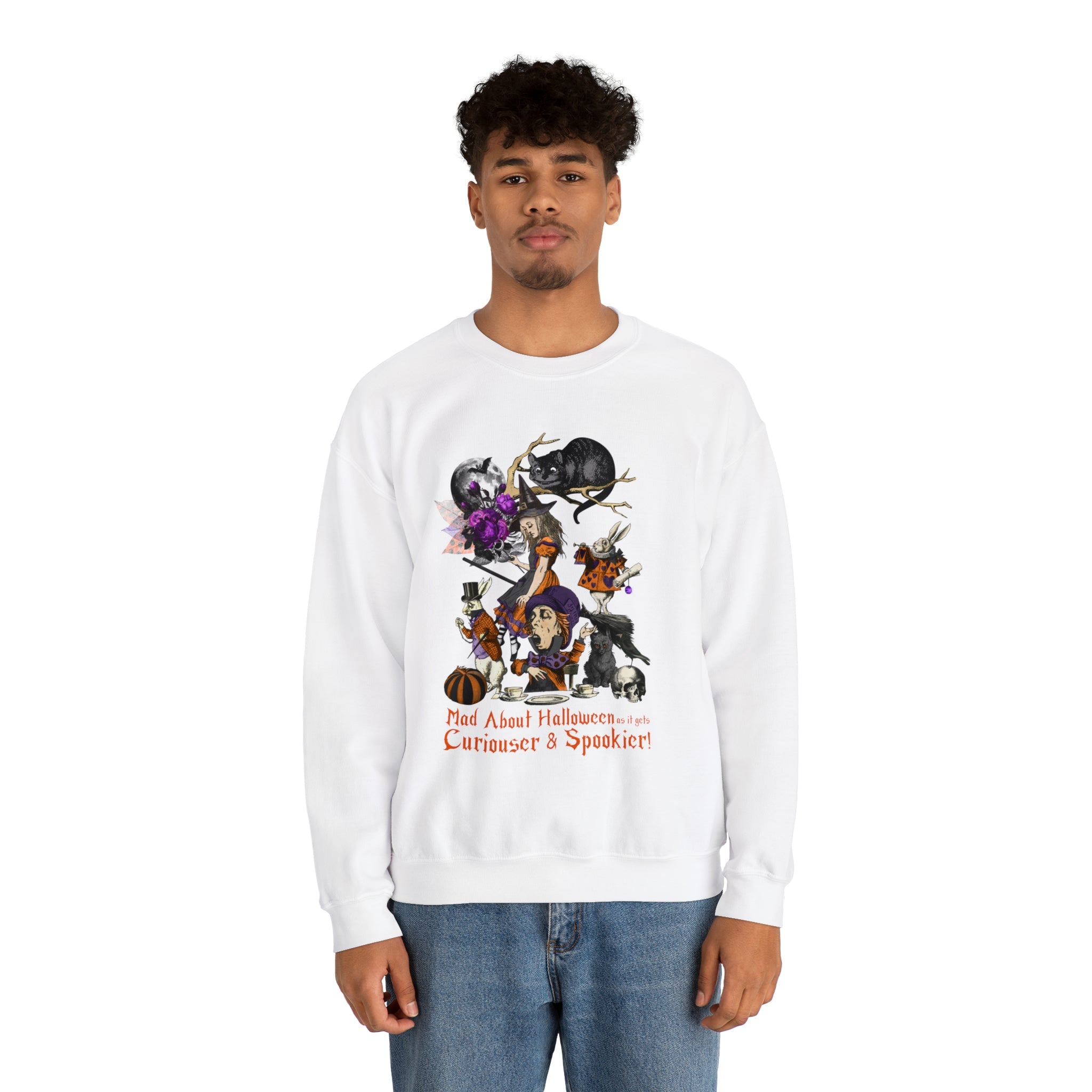 Halloween Sweatshirt Alice in Wonderland Halloween 3