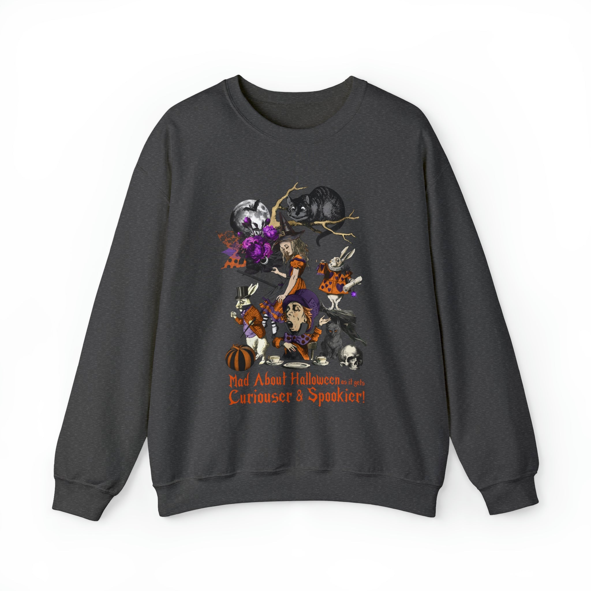 Halloween Sweatshirt Alice in Wonderland Halloween 3